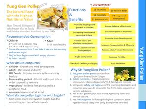 Bee Pollen's Uniqueness (English)