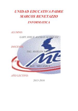 Unidad Educativa Padre Marcos Benetazzo