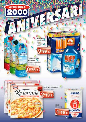ANDORRA 2000 - CATÀLEG ANIVERSARI