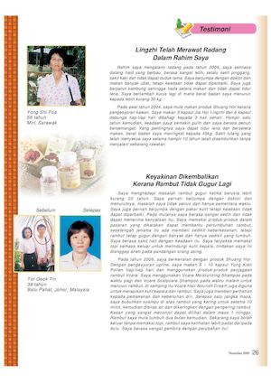 Hair Loss Testimony (Malay)