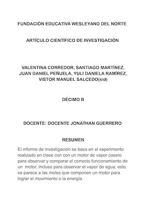 Artículo Cientifico