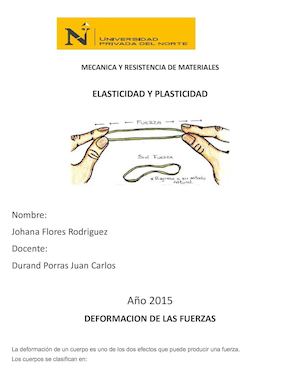 Mecanica Y Resistencia De Materiales Trabajo
