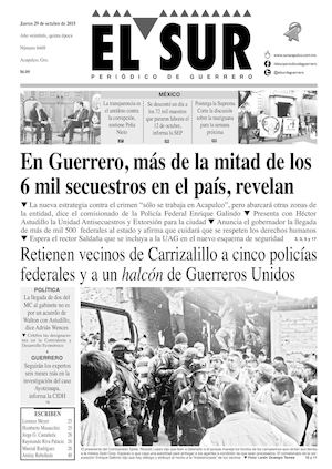 El Sur Jueves 29102015