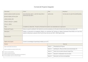 Mi proyecto Integrador Francy Lesmes