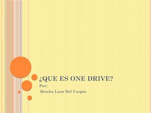 Que Es One Drive