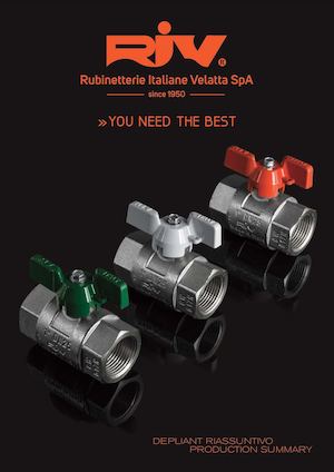 Riv Rubinetterie Italiane Velatta 2015 VG VelattaGroup