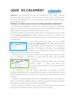 Qué Es Calaméo