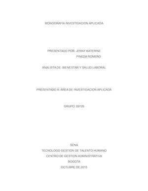 Monografia Investigacion Aplicada