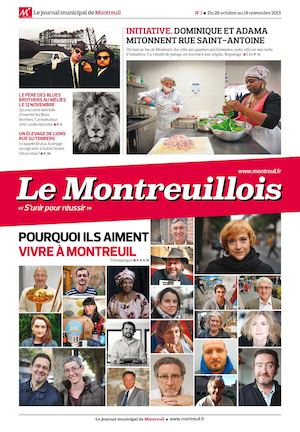 Le Montreuillois n°1 - du 29 octobre au 18 novembre 2015