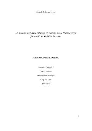 Parcialdezoologia Iterminado