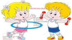 Cartilla Motricidad Gruesa