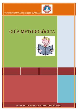 GUIA METODOLOGICA