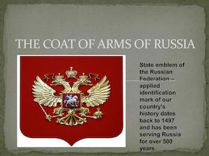 The Coat Of Arms Of Russia