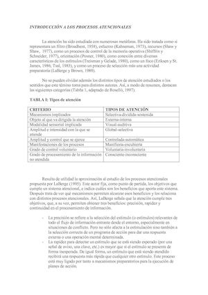 Procesos Atencionales Mesulam