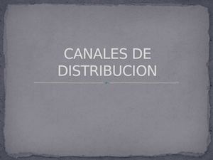 92078167 Canales De Distribucion