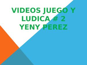 Videos Juego Y Ludica