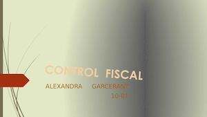 Control Fiscal