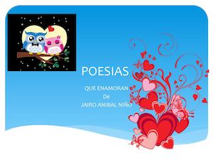 Poesias Jairoa Anibal Niño