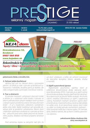 Prestige TO/PE/BN 10/2015