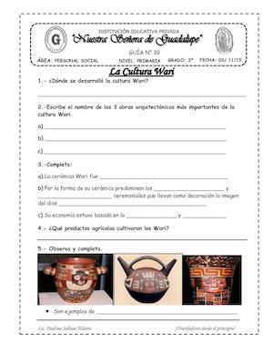 Cultura Wari Semna 33