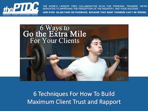 How To Build Rapport With A Personal Training Client