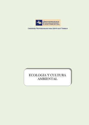 TEXTO DE ECOLOGIA Y CULTURA AMBIENTAL 2015 3 1