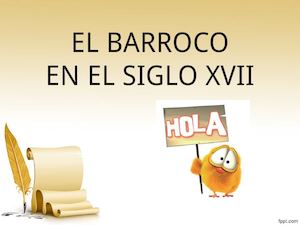 Trabajo Barroco