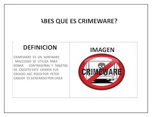 ¿sabes que es un crimeware?, caracteristicas
