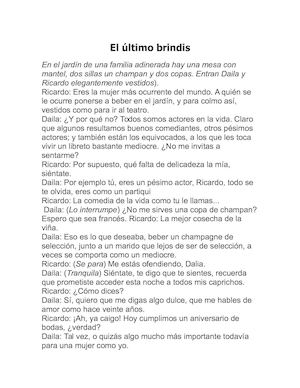 El Último Brindis