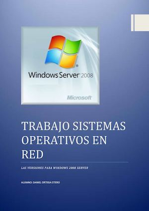 Trabajo Sistemas Operativos En Red