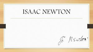 Isaac Newton