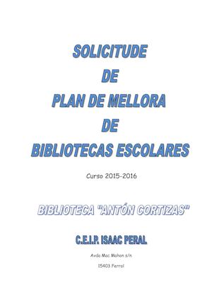 Solicitude Do Plambe 2015 2016