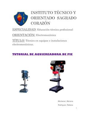 Perforadora BTA - 12 velocidades.
