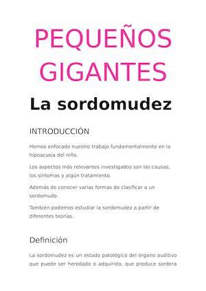 Pequeños Gigantes 2