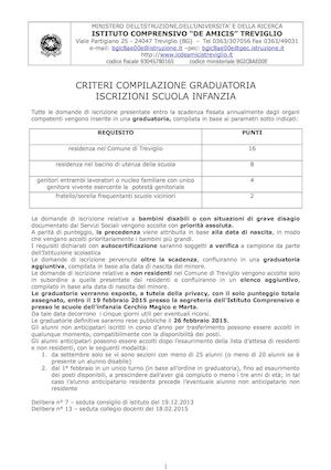 C3 - Regolamento Criteri Accettazione Iscrizioni