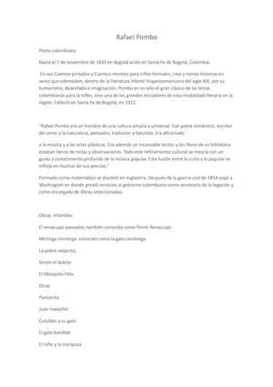 Rafael Pombo