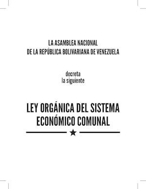 Ley del Sistema Económico Comunal