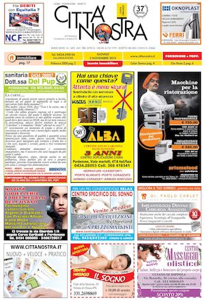 Città Nostra Pordenone del 05.11.2015 n. 1493