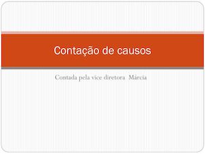 Contação De Causos