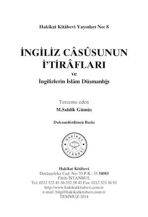 Ingiliz Casusu itirafları