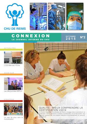 Connexion N°2 - Journal Interne Chu Reims édition Septembre