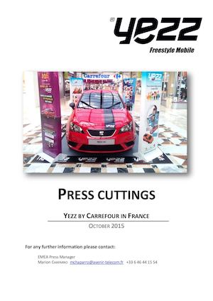Press Cover – Yezz By Carrefour Oct 2015