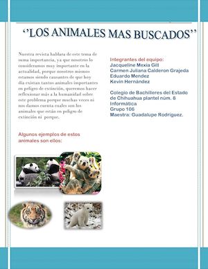 Animales En Peligro De Extincion