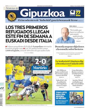 Noticias de Gipuzkoa 20151107