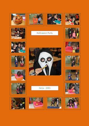 Page De Garde Halloween Avec Versions Individuelle