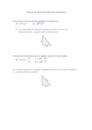 Teorema De Pitagoras