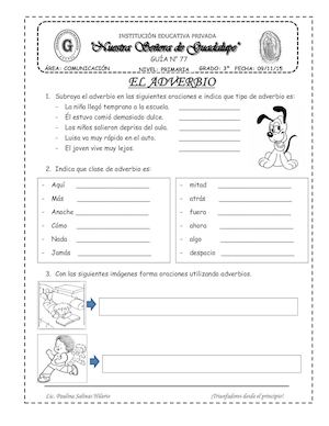 EL ADVERBIO