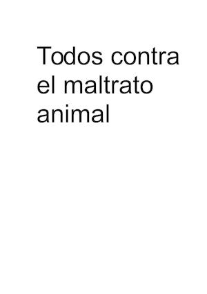 maltrato animal