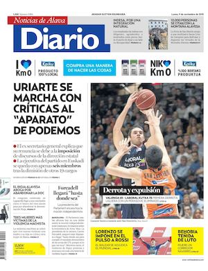 Diario de Noticias de Álava 20151109