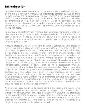 Historia De La Cocina